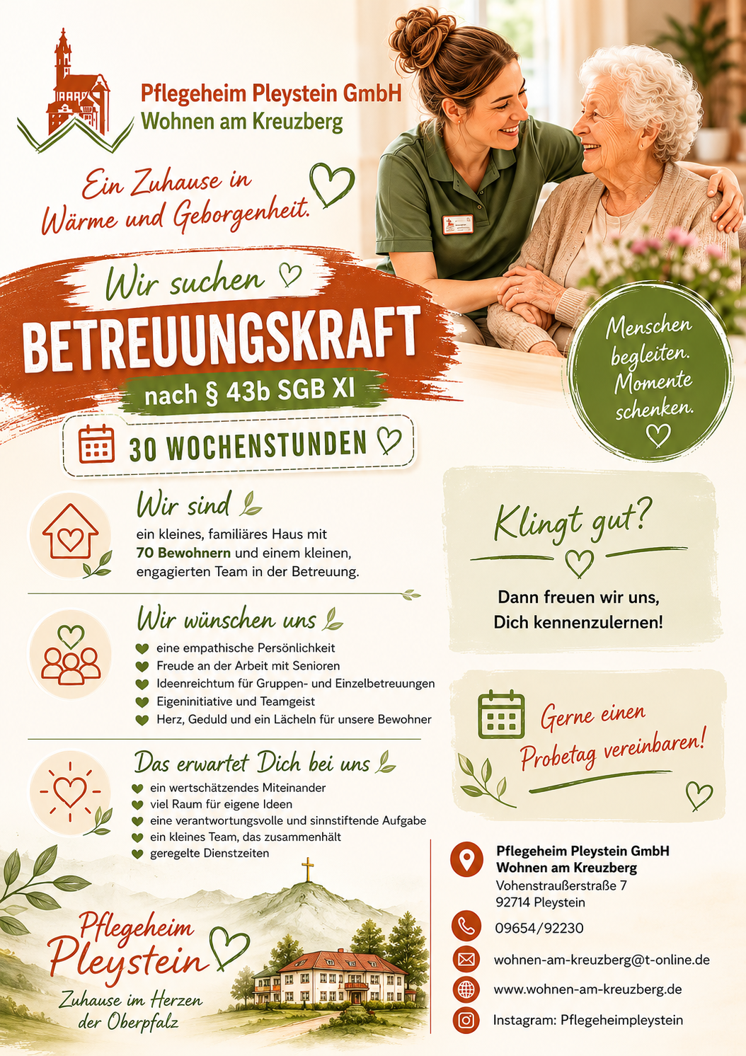 Stellenangebot Betreuungskraft 1